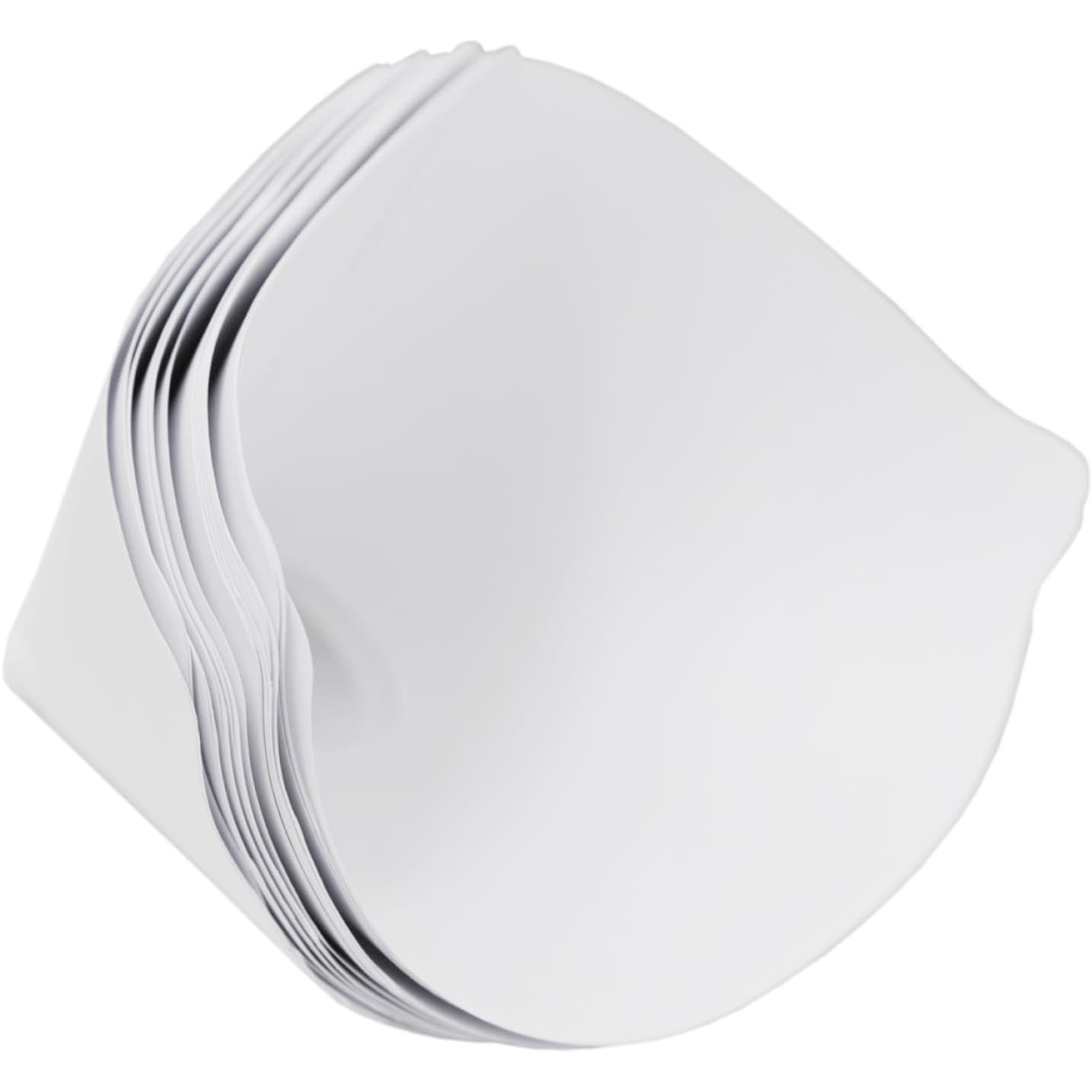 Disposable paint filtration funnel, paint mixing paper funnel, 125mic filter screen, water-based and oil-based paint filtration Specification image