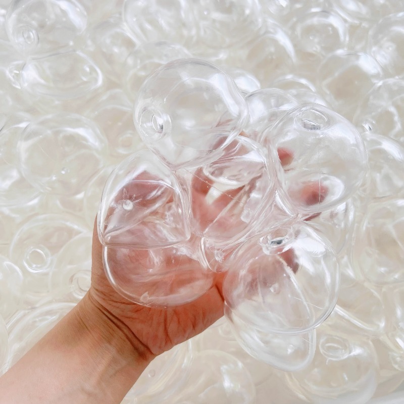 DIY empty ball leather 4cm - 9cm, self-made translucent TPR release balls, self-made handmade balls, filling factory wholesale Application Scenario