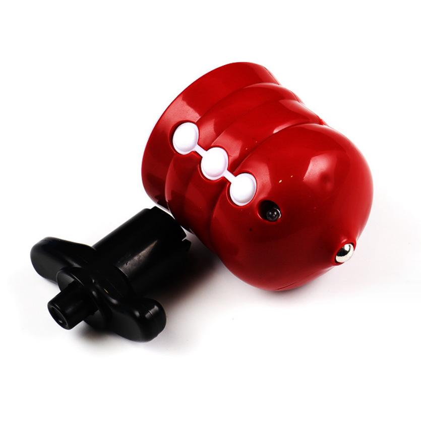 White box electronic wood-like gyroscope, colorful electric luminous music gyroscope, hot selling at night market stalls, wholesale from the manufacturer Item Picture