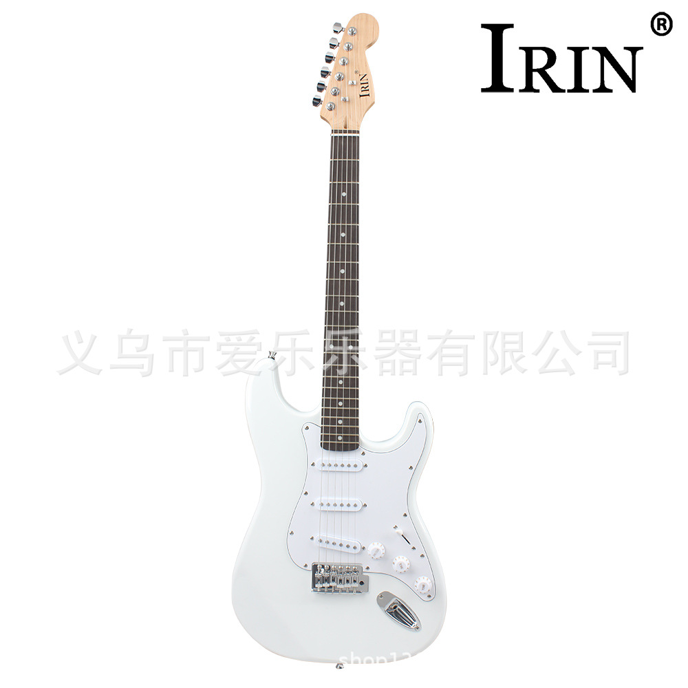 St-700 white electricguitar for foreign trade, rock for beginners to learn electricguitar, 22 fret ST electricguitar Item Picture