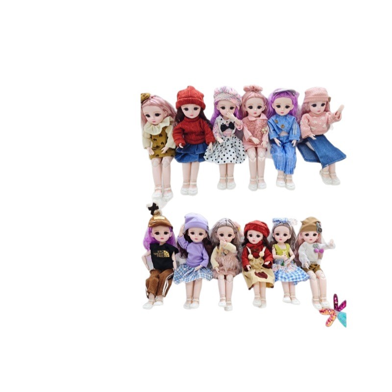 娃娃衣服/毛绒玩具刺绣眼睛/娃衣/眼球/SD娃娃白底实物图