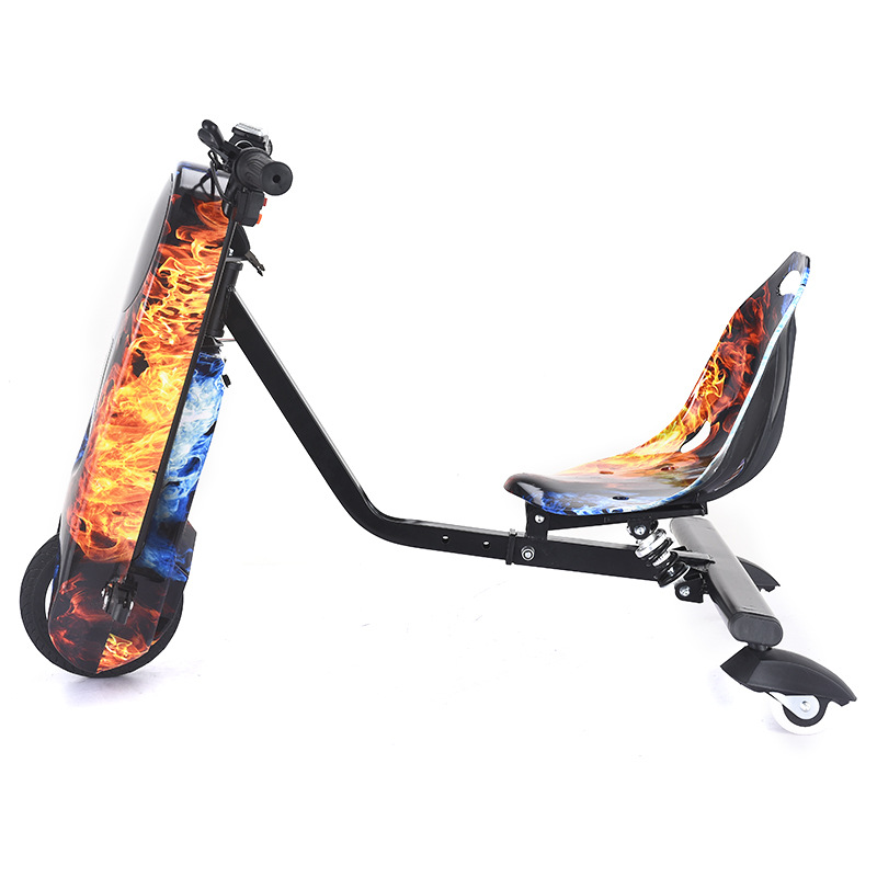 Factory direct supply of large children's drift bear scooters for rent in parks and squares. Wholesale of children's twist scooters in stock Specification image