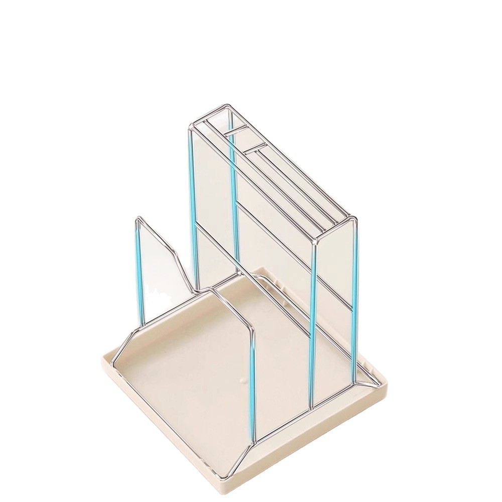 رفوف للمطبخ من الفولاذ المقاوم للصدأ مزخرفة بمواصفات تقطيع Item Picture