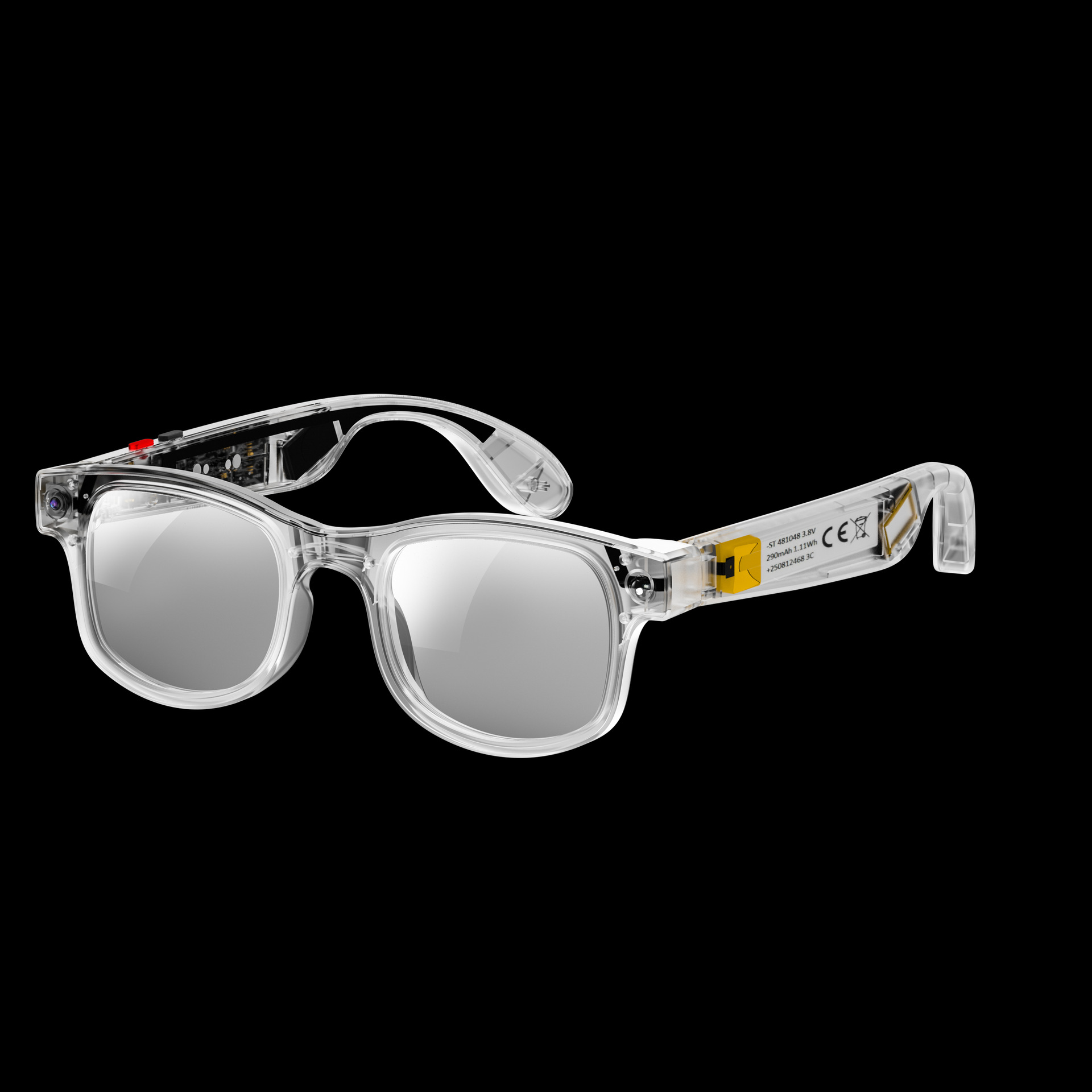 The cross-border G2 smart glasses feature 8-megapixel anti-shake for taking photos and videos, listening to music, cycling, Bluetooth, and real-time translation Specification image