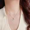 New Chinese-style fashionable shell gourd copper coin necklace, unique, light luxury, simple and versatile design sense, collarbone chain for women details Picture