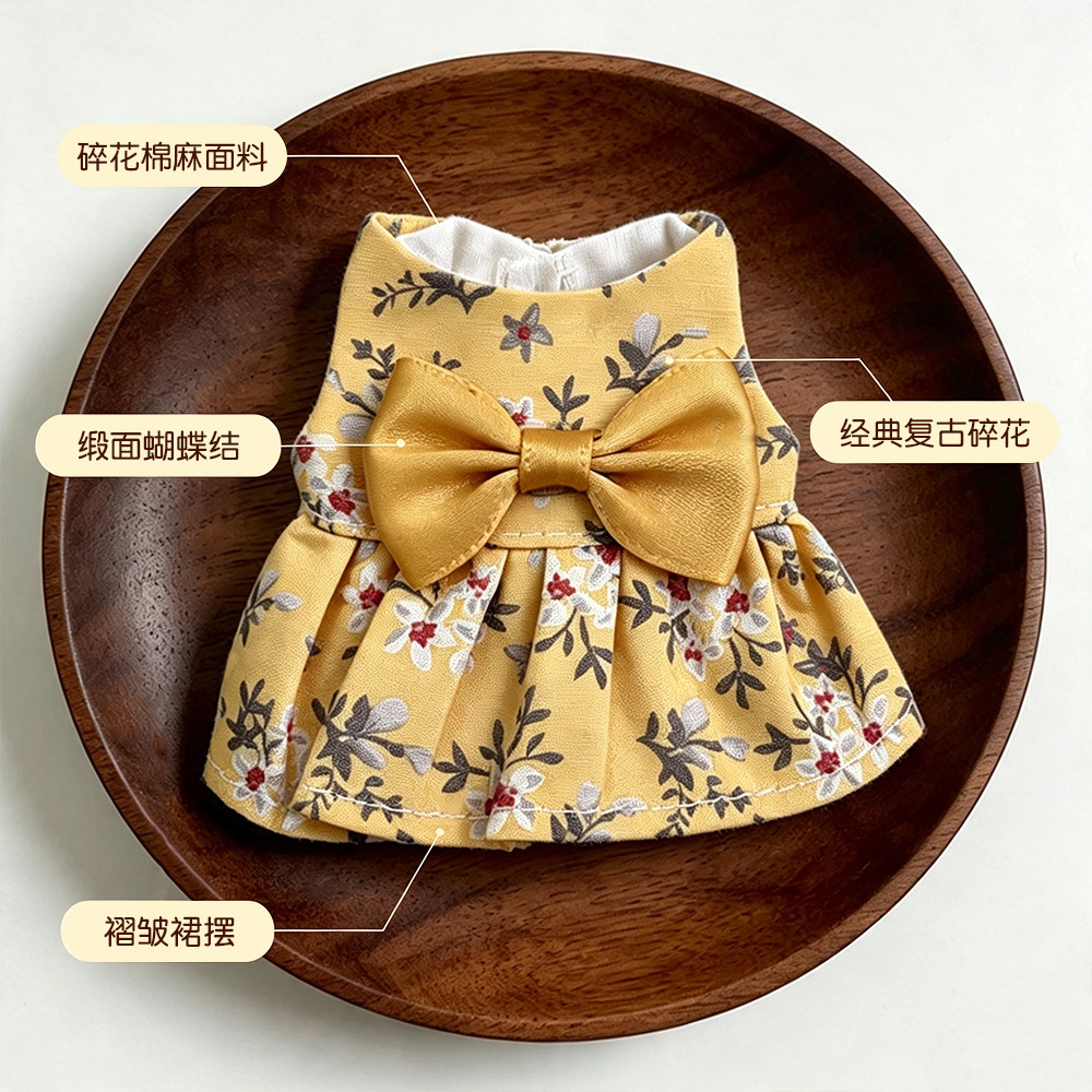 New children's clothing 10cm doll, halter top, little dress, long-legged kitty Gazi Sister doll outfit replacement Application Scenario