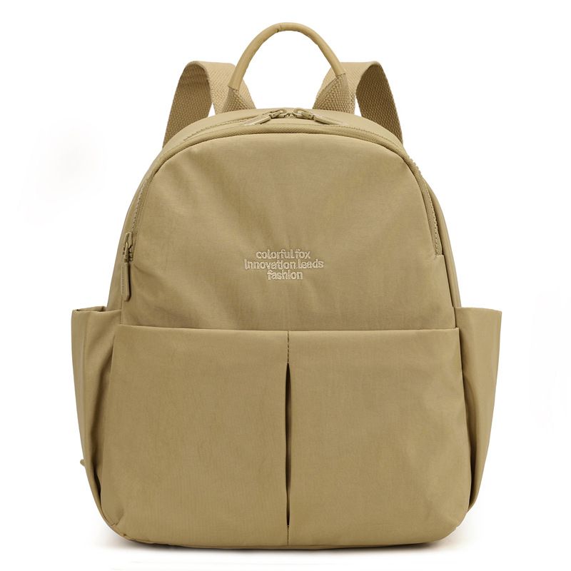 Lightweight backpack for women, large-capacity casual and fashionable travel backpack, outdoor Oxford cloth backpack