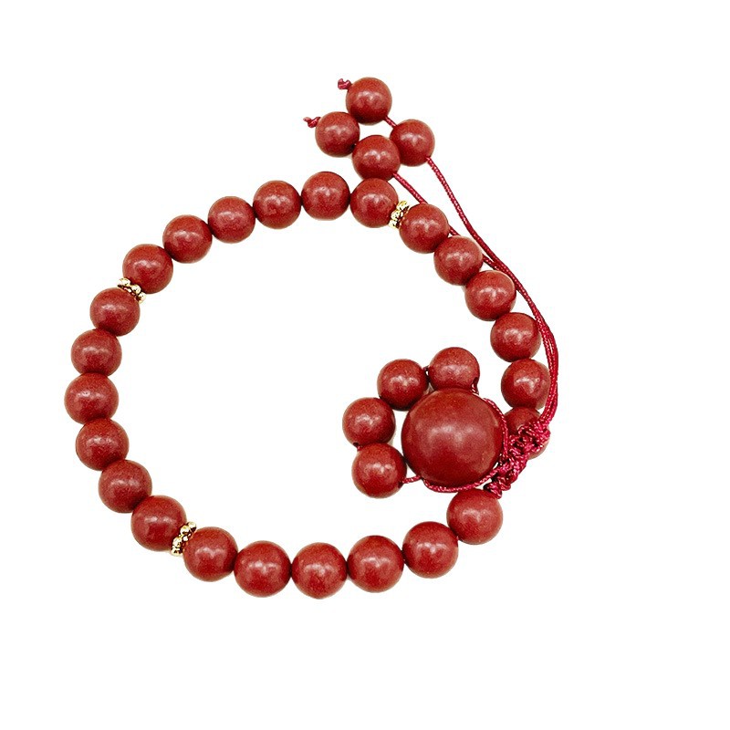 Natural incense bead ancient method incense bead handcrafted ancient recipe diy rose incense bead single circle cultural play Buddhist bead cat paw string Item Picture