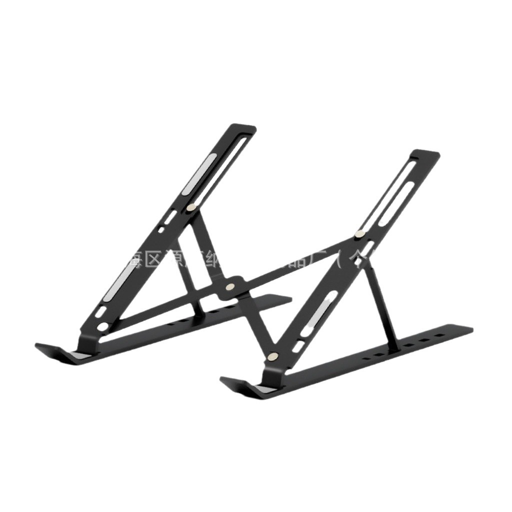 电脑支架/电脑增高支架/电视支架/电视支架器/折叠笔记本电脑支架白底实物图