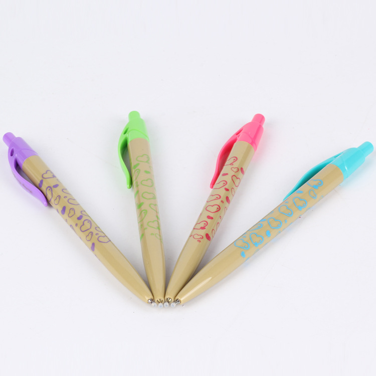 Manufacturer's ballpoint pen enterprise advertising promotion pen Press plastic oil pen 5738 Tianfeng Ballpoint pen details Picture