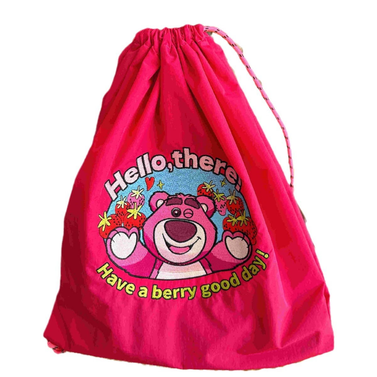2024 strawberry bear mochila pequeña mochila mujer nuevo cross-body bolsa bolsa comercio versátil gran capacidad estudiante mochila verano Item Picture
