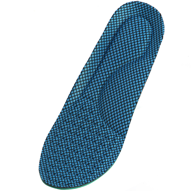 Custom-made Haiboli sports elastic thickened breathable summer shock-absorbing massage military training insoles for cross-border best-selling men Item Picture