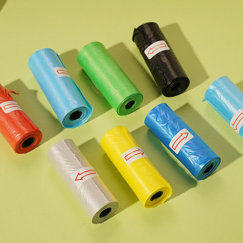 Wholesale of eco-friendly cat poop bags, dog poop bags, roll-on pet poop bags and disposable pet garbage bags details Picture