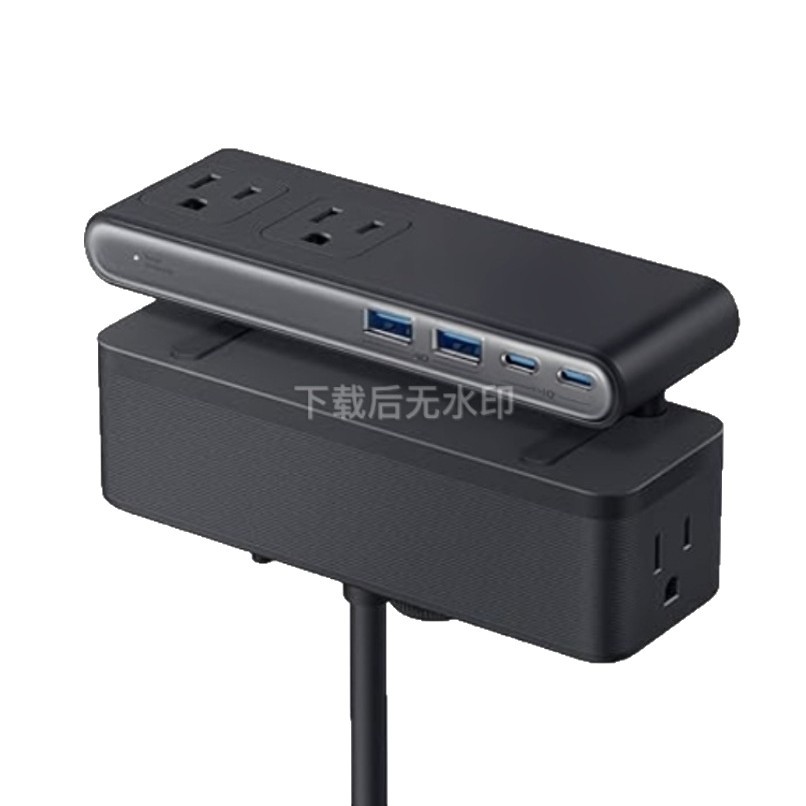 Amazon Bestseller: Edge Power Strip, a must-have for home and office use, suitable for 0.6 to 1.8-inch desktop sides Item Picture