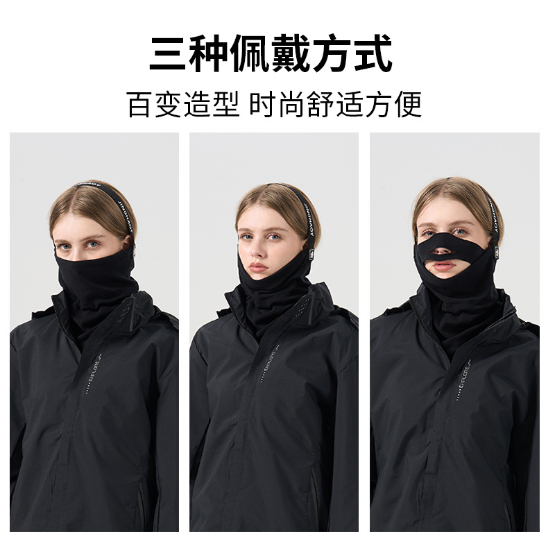 面罩防晒/万圣节/食品防护面罩/男皮革眼罩/男士情趣头套细节图