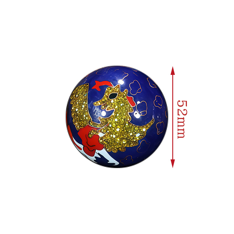 Premium gift box set of Beijing Cloisonne handball outer craft cultural gift Cloisonne low-temperature fitness ball Application Scenario