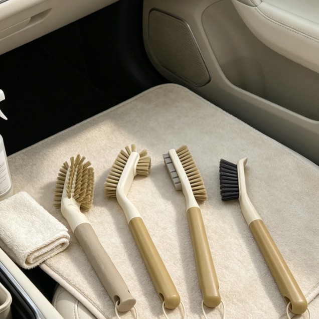 Long-handled cleaning brush shoe brush Special brush Shoe gap brush Soft and hard moderate cleaning brush Long-handled brush