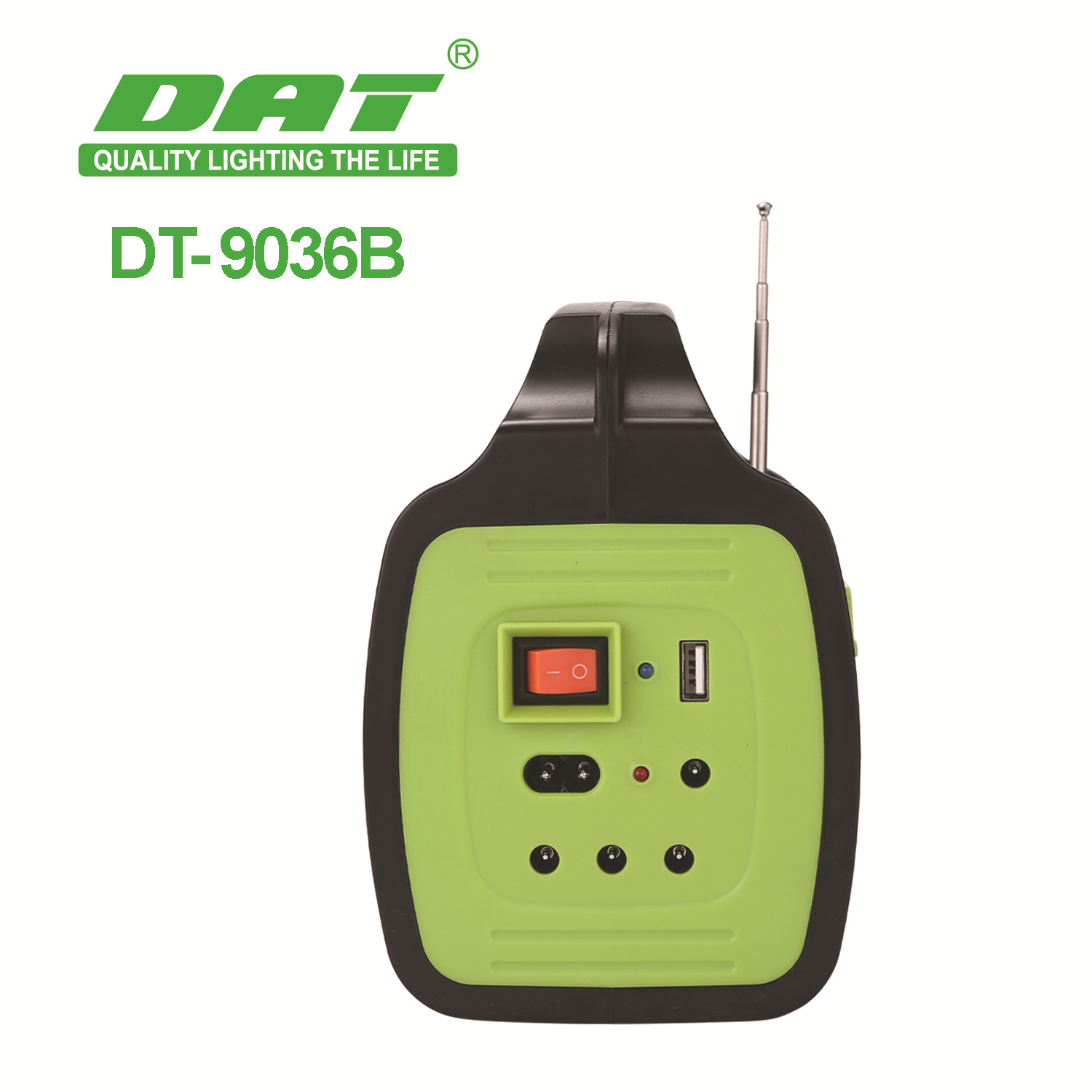 DT-9036太阳能照明小系统便携式50W户外照明LED可应急充电野营细节图