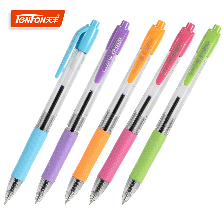 0.5MM deflector rod ballpoint pen press plastic ballpoint pen wholesale 5671 Ballpoint pen wholesale 60 pieces per box full figure