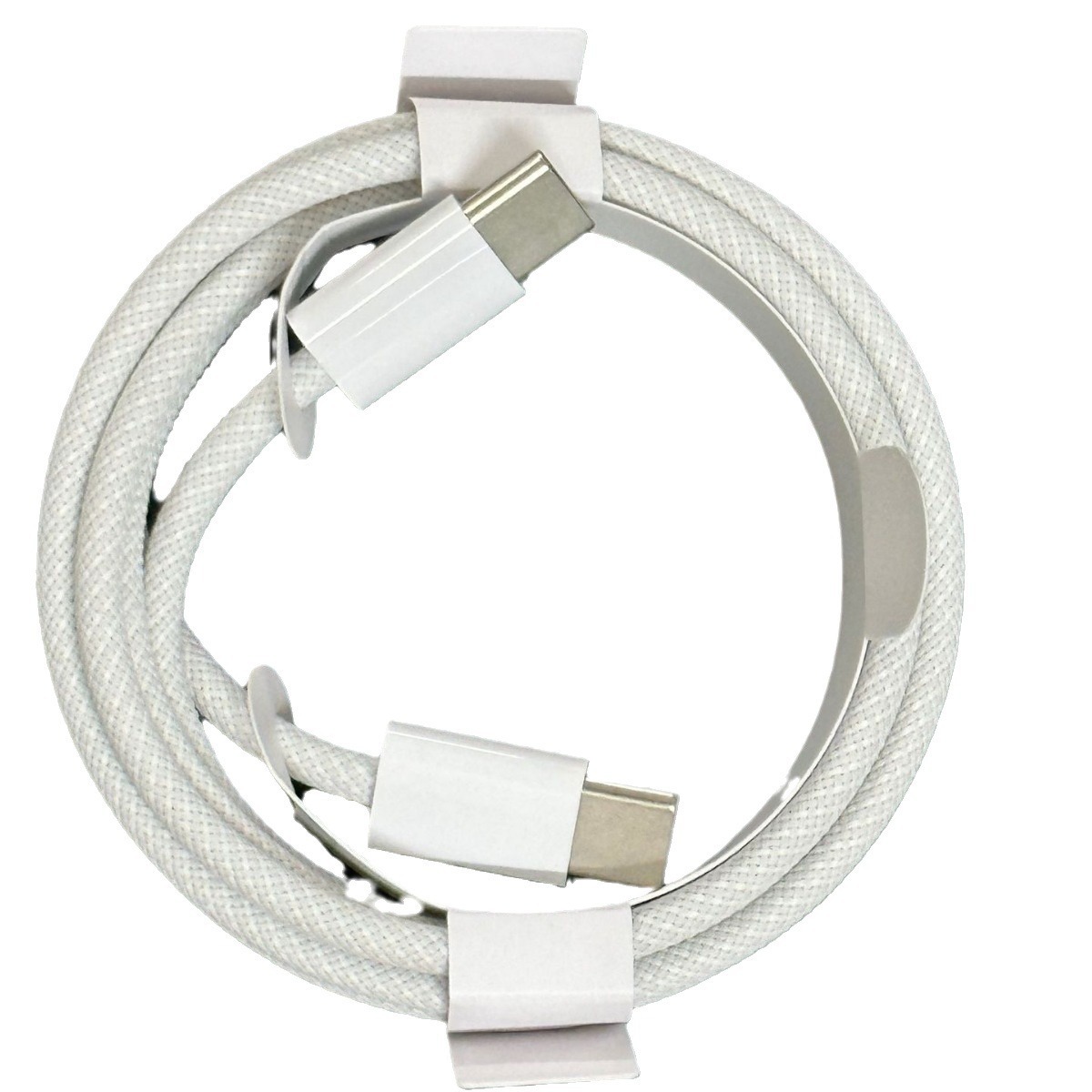 Apple 60W fast charging Type-C to Type-C data cable paper jam macaron design Item Picture