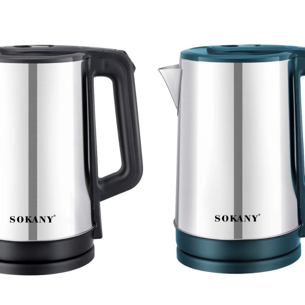 Foreign trade SOKANY1060 Electric KETTLE, 3L boiling kettle, household automatic power-off stainless steel kettle Item Picture