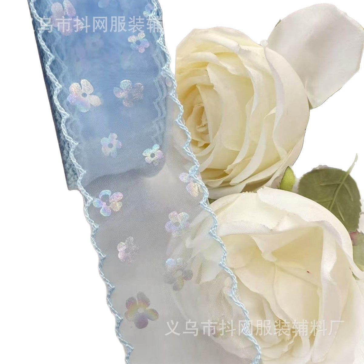 4 سم من البراعم الملونة الوهمية مع شكل من أشكال القماش على شكل قماش Item Picture