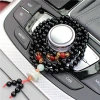 Automotive supplies, car gear shifting beads, agate pendants, car ornaments, black agate, red agate women's bracelets, 6MM details Picture