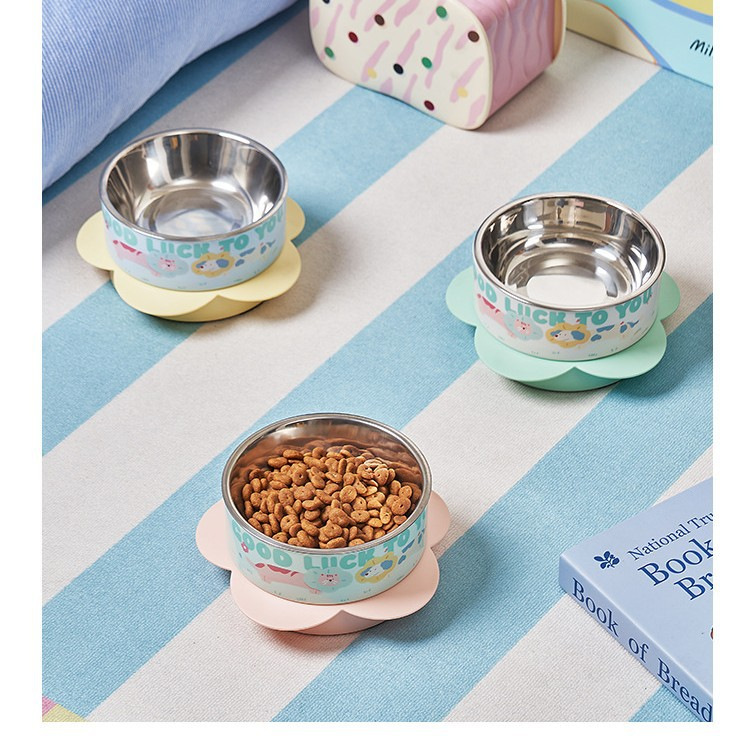 宠物食盆宠物用品喂食碗宠物碗宠物喂食碗宠物饮水机耐用防滑宠物食盆组合套装