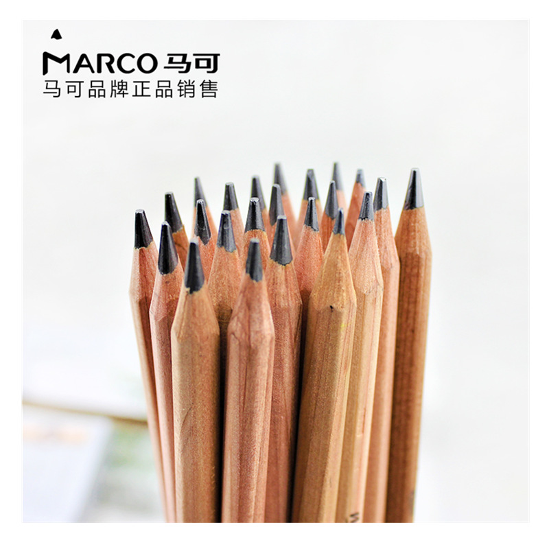 Mark Pencil 7001 Log sketching brush 2H/HB Student art drawing and writing Pencil 2B to 9B Item Picture