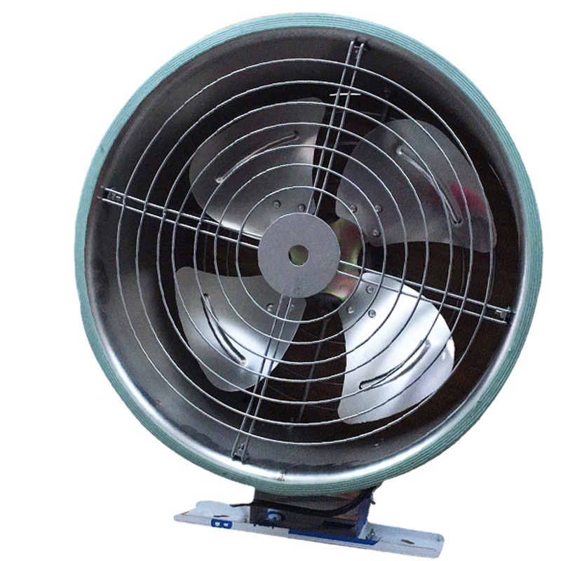 Stainless steel circulation fan, indoor axial flow fan for greenhouse, stainless steel hanging fan for breeding warehouse Item Picture