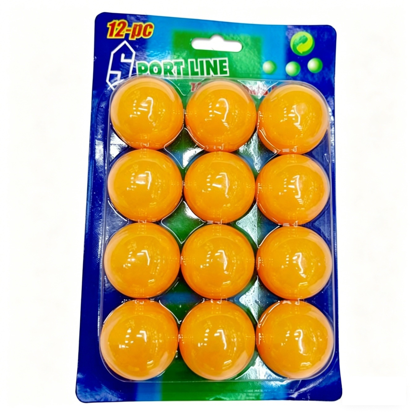12 plastic ping-pong balls with suction cards, a best-selling product for foreign trade, factory direct sales, 40mm in stock, quick delivery, one-piece consignment Specification image