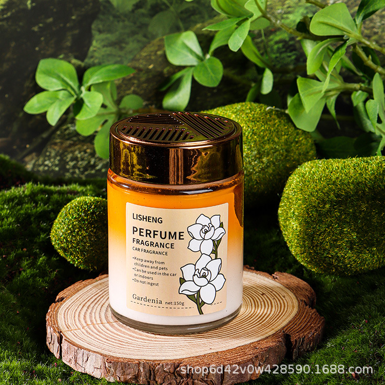 Car aroma diffuser, elegant atmosphere, light fragrance cup holder, aroma ornament, long-lasting fragrance, solid aroma paste, cross-border wholesale for automobiles Item Picture