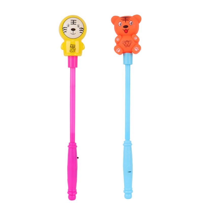 Luminous Tiger Year Flash Sticks, Tiger zodiac sticks, children's toys, electronic luminous New Year toys wholesale street stall Item Picture