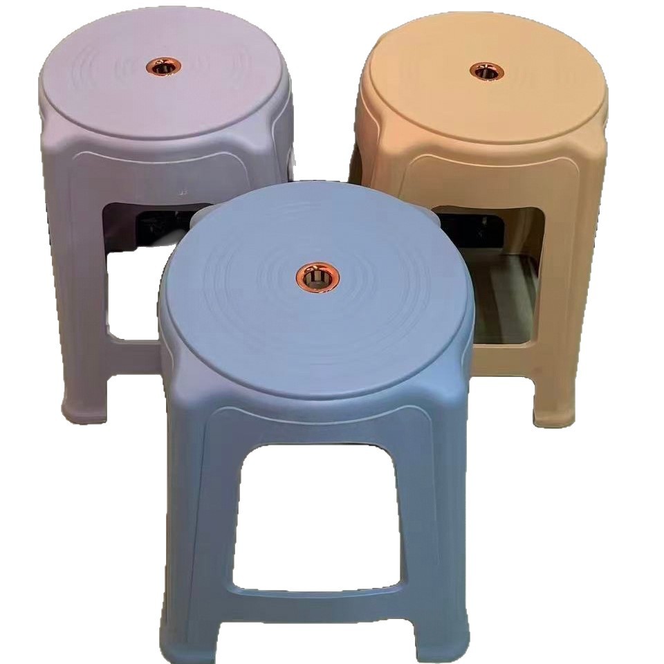 塑料椅/塑料凳/板凳/树胶凳子/塑料椅子白底实物图