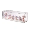 Pop Mart solid color blind box storage display stand, acrylic display box, dust-proof cabinet, figurine desktop storage box Item Picture