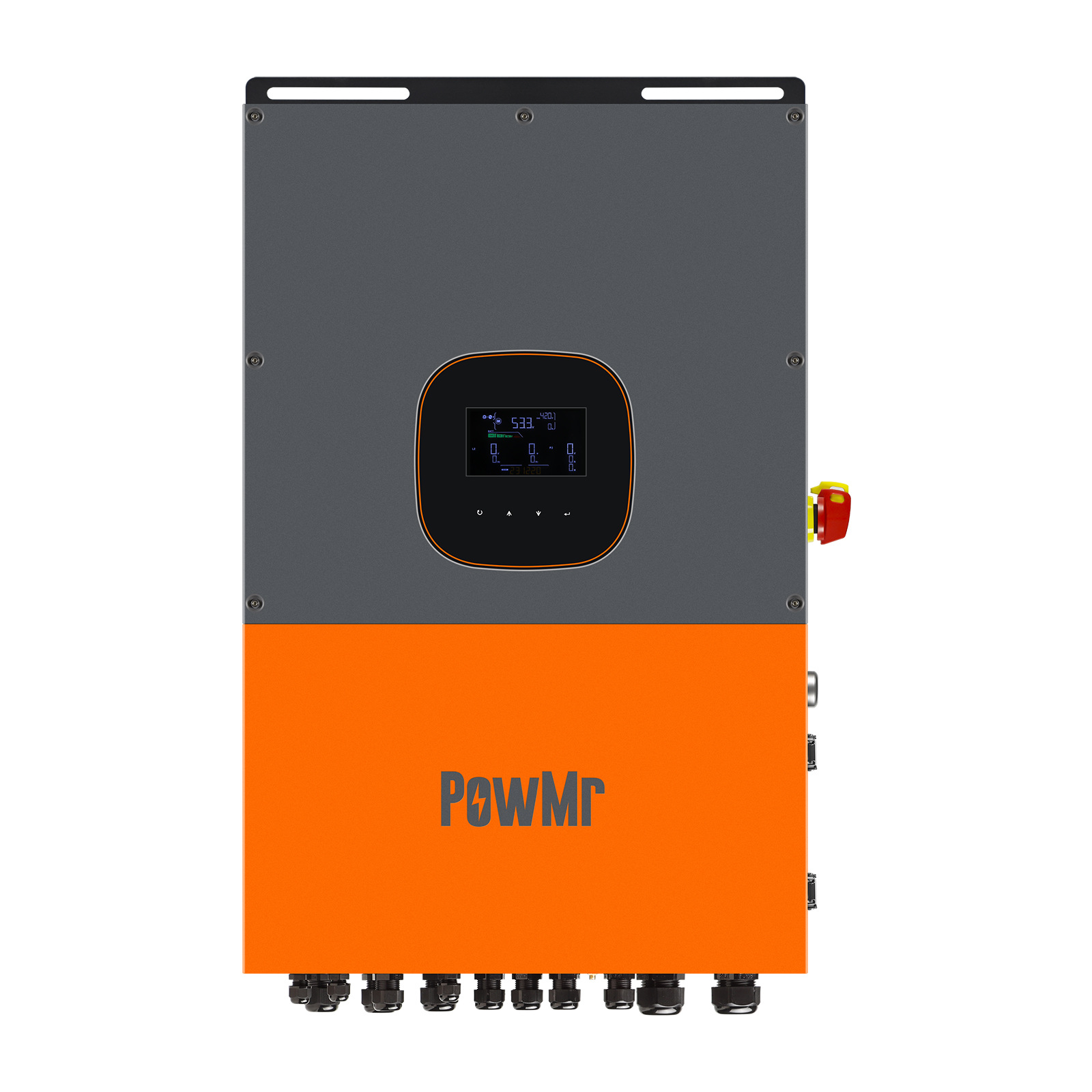 The new 12KW American standard 110/220V split-phase solar inverter, an integrated off-grid and grid-connected reverse control machine, is a cross-border bestseller Specification image
