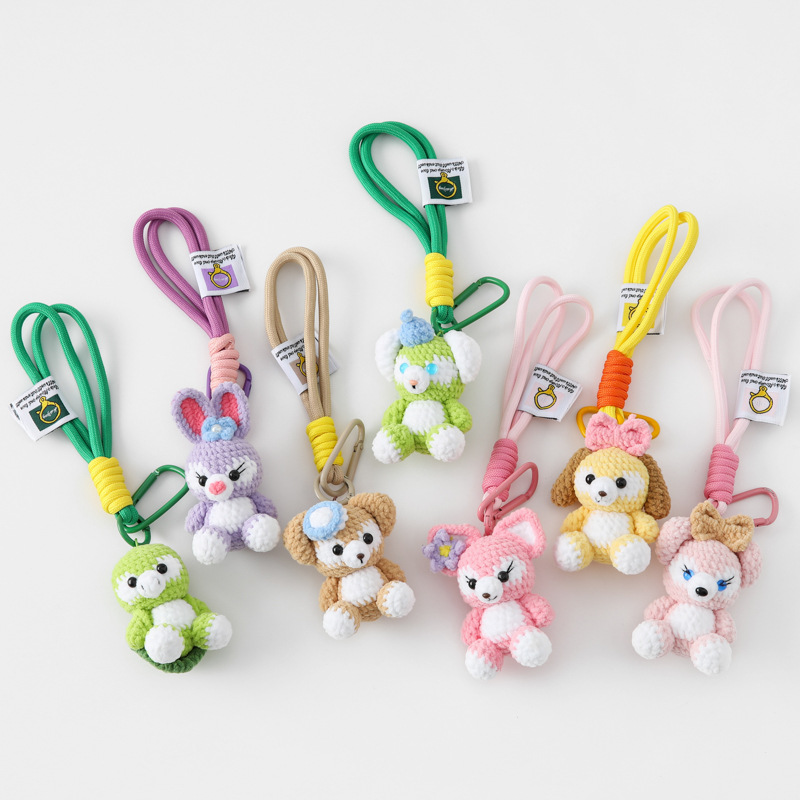 包挂/领养一只小狗/毛毡挂件/果壳/文创白底实物图