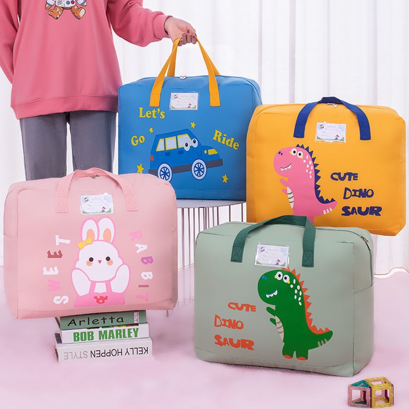 幼儿园棉被收纳袋卡通牛津布儿童棉被袋防尘被子收纳袋批发产品图