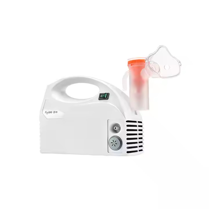 Specialized for foreign trade supply of compression nebulizers, suitable for both adults and children at home, equipped with oxygen masks and humidifiers details Picture