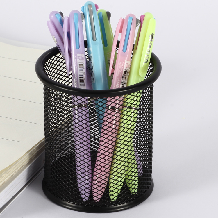 Tianfeng three-color core Ballpoint Pen wholesale, Press plastic 0.5 multi-color Ballpoint Pen 5162 Cartoon Rabbit Ballpoint Pen Specification image