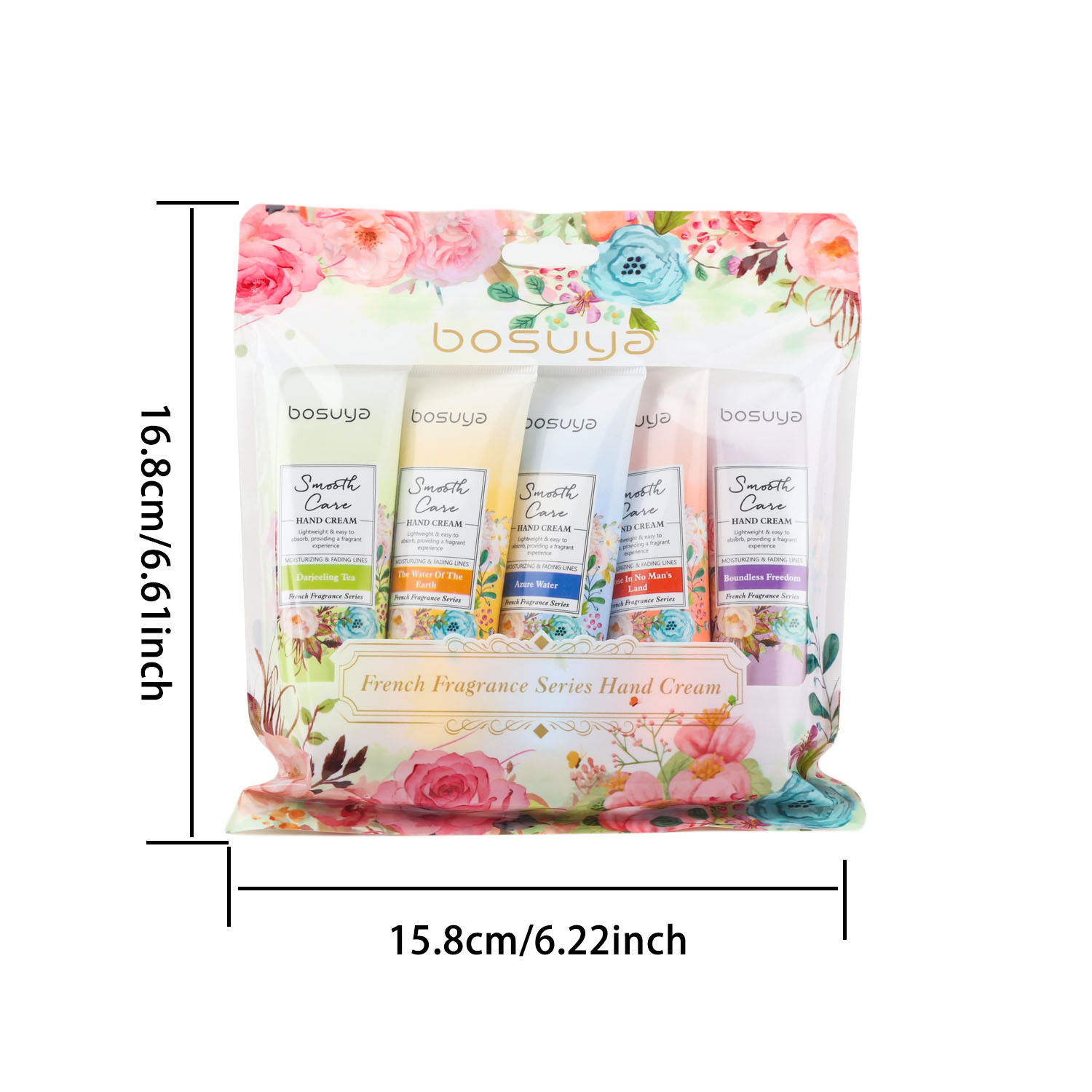 【OEM Factory Processing and Customization 】 5-tube hand cream, hydrating and moisturizing for a long time, leaving a lasting fragrance, small, refreshing and non-sticky Item Picture