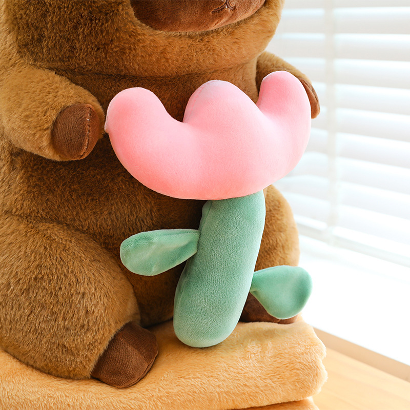 The new capybara air conditioner for foreign trade is a simple summer travel leg-covering gift for girls in offices and bedrooms. Wholesale Specification image