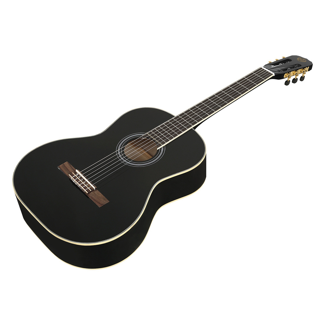 Cross-border 39-inch classical guitar, beginner's practice of acoustic guitar, beginner's instrument spruce top classical acoustic guitar set details Picture