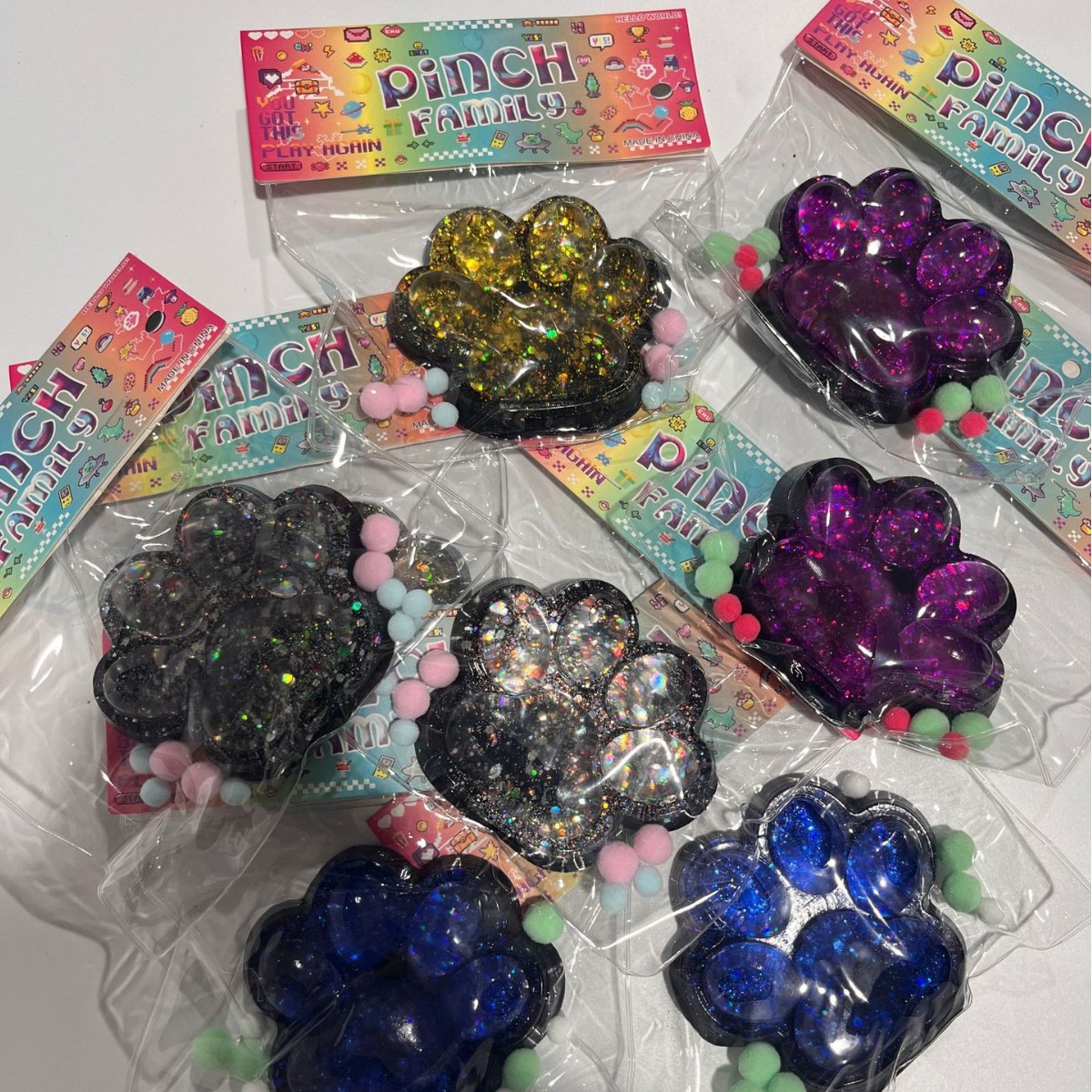 跨境创意潮玩水泥感光面大号猫爪小红书跨境热销