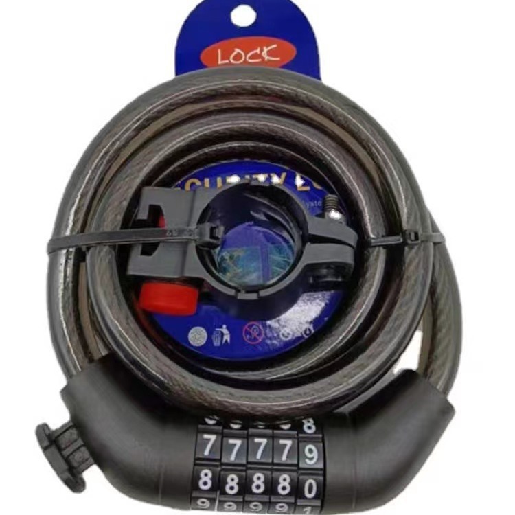 自行车锁实物图