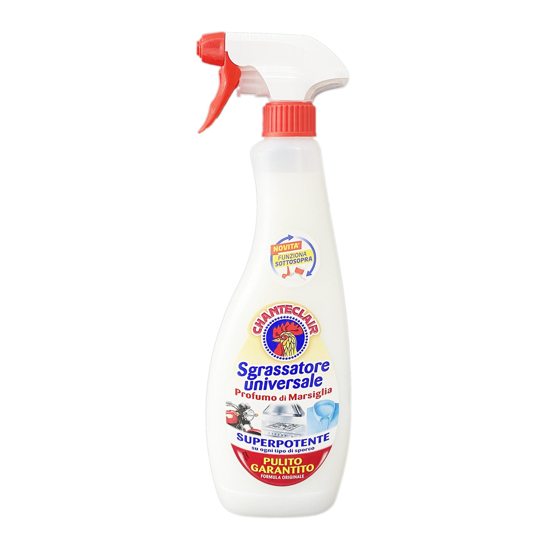 Italian Grand Rooster Head Oil Stain Remover, a multi-functional oil stain cleaning and kitchen cleaner, is a powerful oil stain remover Item Picture