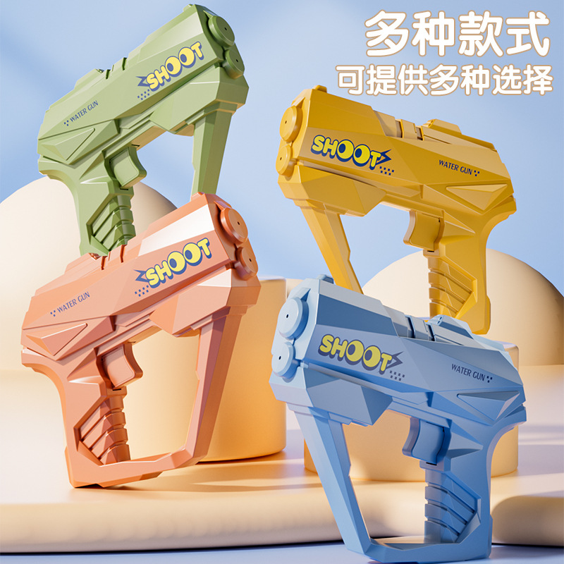 地摊厂家批发儿童大容量水枪夏季户外沙滩戏水男孩漂流水枪玩具产品图