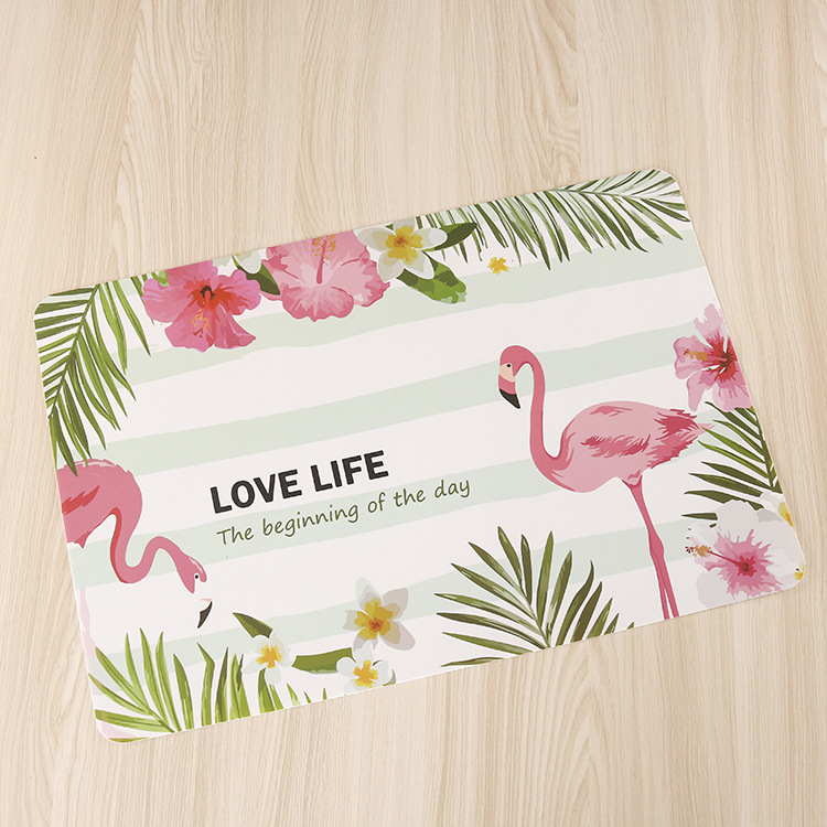 圣诞主题塑料PP垫餐垫 防水防油桌垫隔热垫餐桌垫PP餐垫