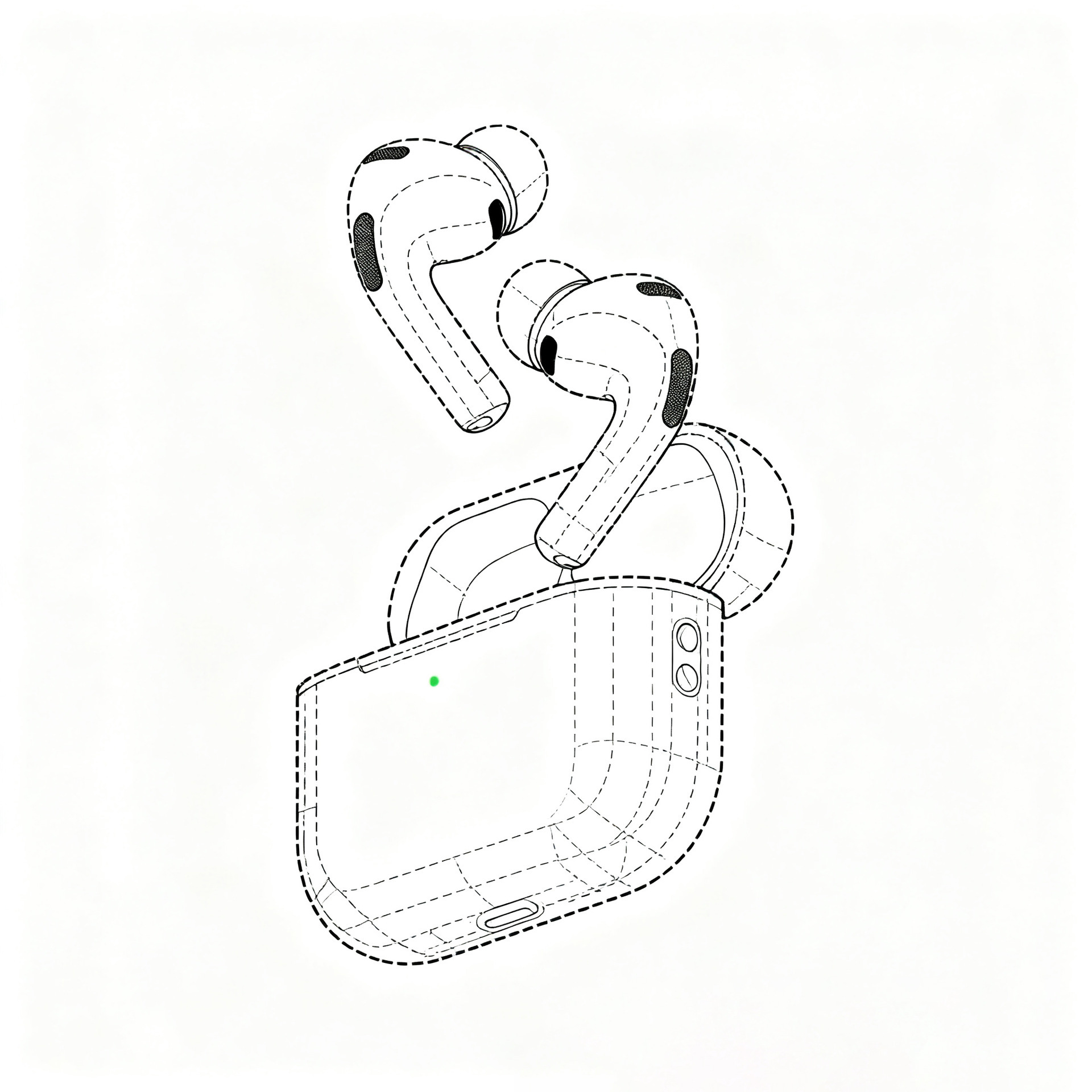 pro99 Cross-border New Huaqiangbei Bluetooth Headphones ANC Active Noise Cancellation Pods 4 Wireless Headphones with Super Long battery life details Picture