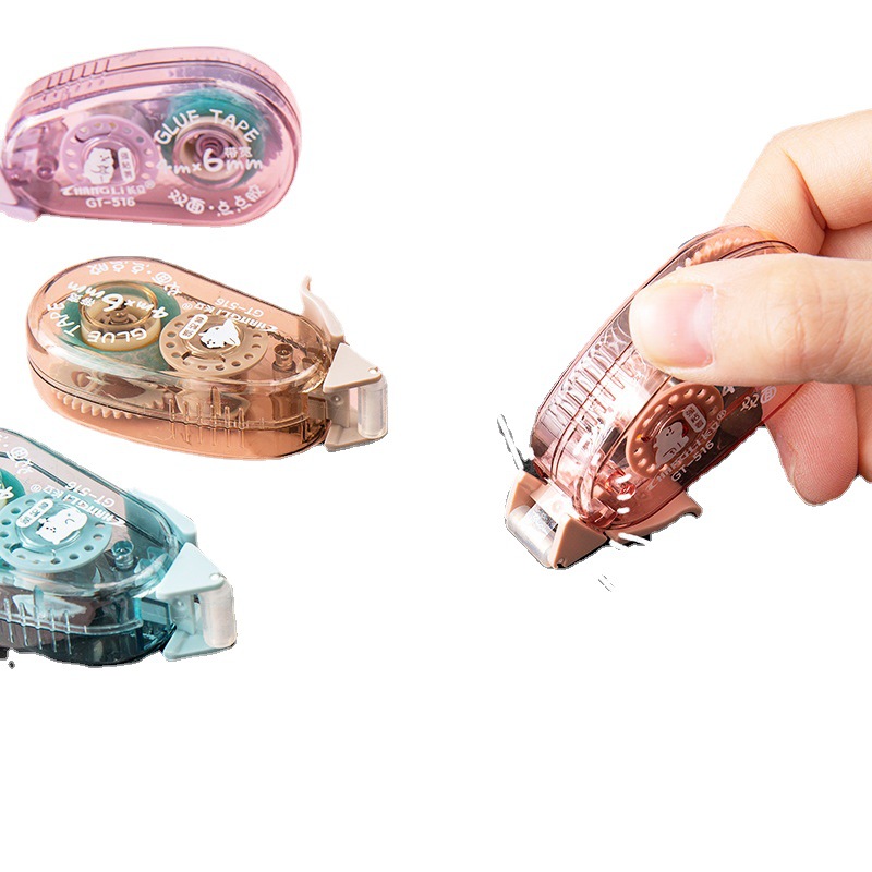 Girls' Heart High-viscosity double-sided adhesive tape correction tape type dot double-sided adhesive tape Dot adhesive tape handmade student stationery Item Picture